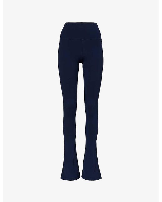 lululemon athletica Blue True Vy Align Brand-patch Stretch-woven leggings