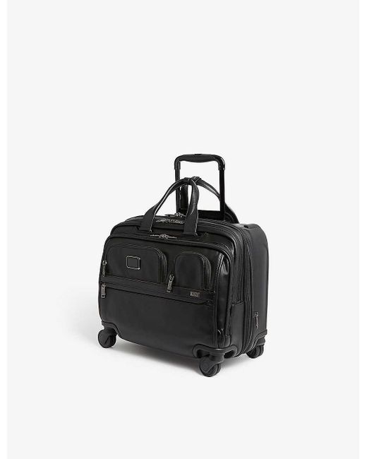 Tumi - Alpha 2 & Alpha 3 Deluxe 4 Wheeled Laptop Case Brief Carry-on  Briefcase - 15 Inch Computer Brief in Black for Men | Lyst Canada