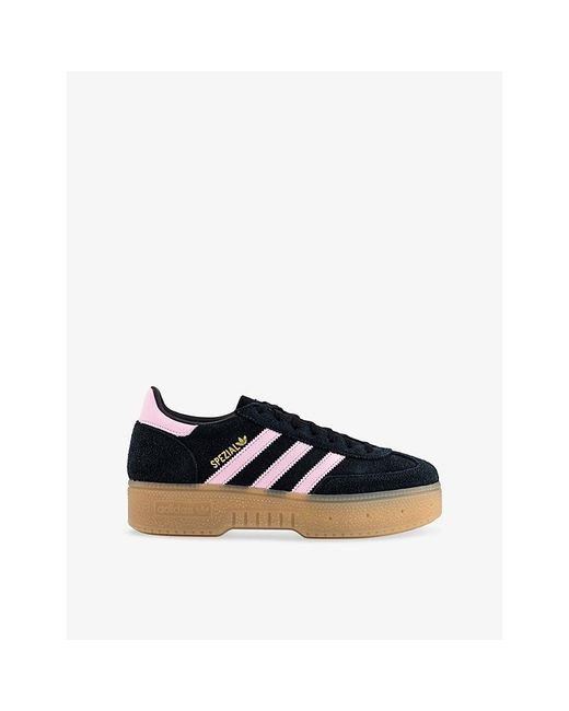 Adidas Blue Handball Spezial Bold Suede Trainers