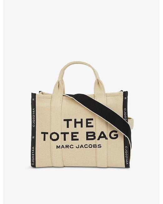 Marc Jacobs The Medium Tote Cotton-canvas Tote Bag in Natural | Lyst