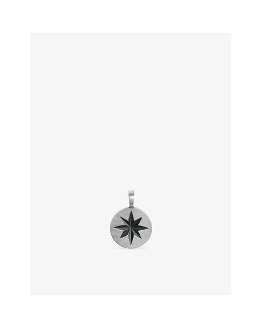 Monica Vinader White Guiding Star Sterling Pendant