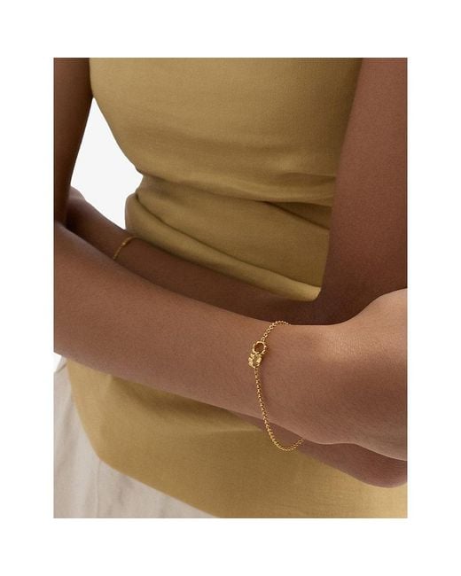 Astley Clarke Metallic Aurora Ridge 18Ct- Plated Sterling- Bracelet