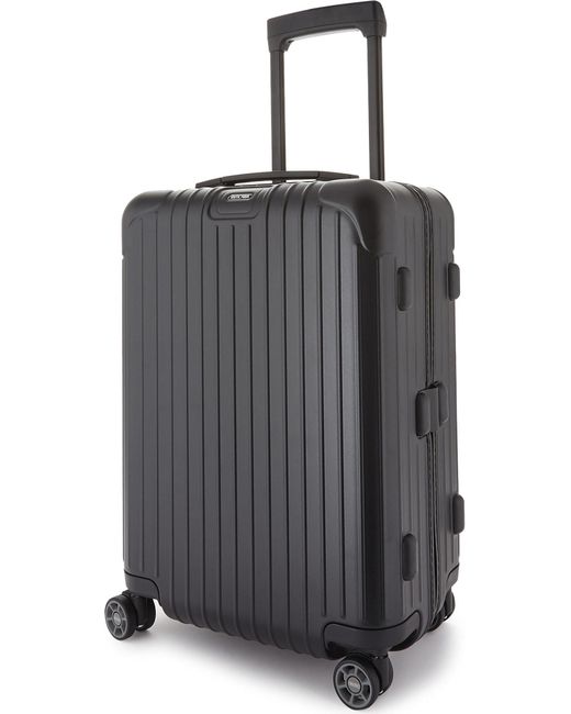 Rimowa Black Salsa Small Four Wheel Cabin Case 55cm for men