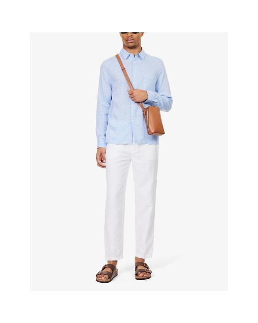 Derek rose linen shirt 2025