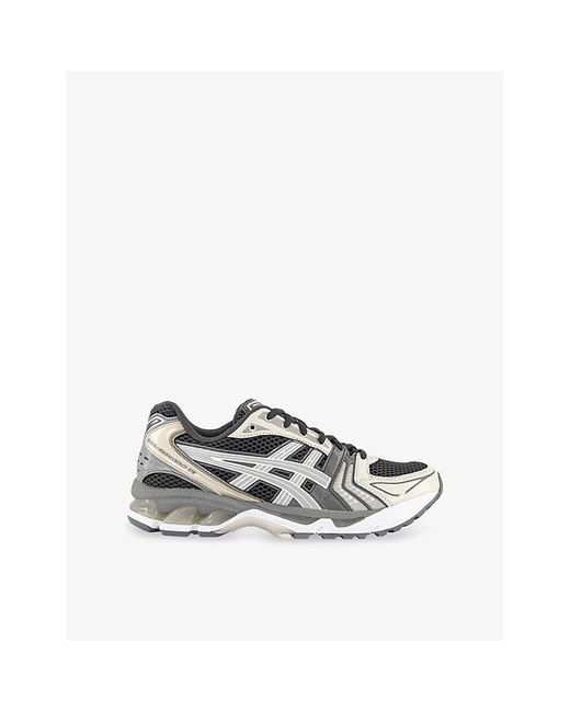 Asics White Gel Kayano 14 Woven Trainers for men