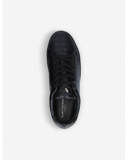 kurt geiger denny black croc