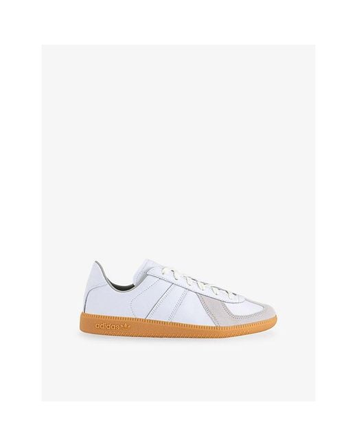 Adidas White Bw Army Leather Trainers for men