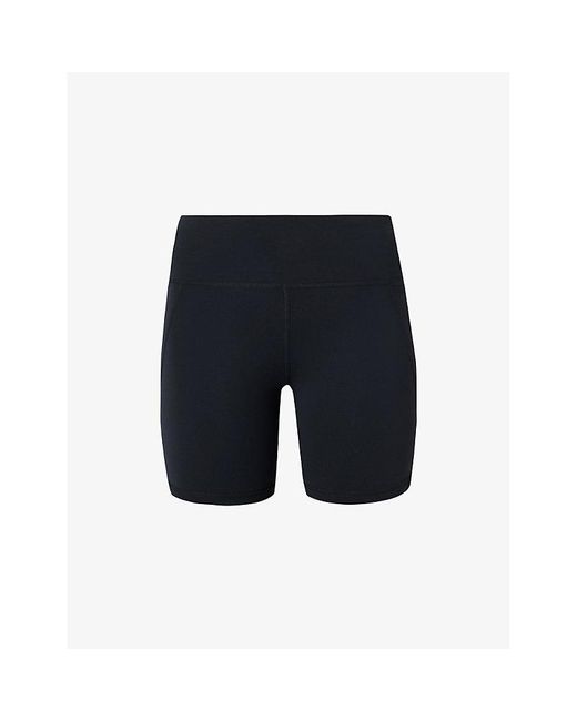 Sweaty Betty Blue Power 6-Inch Cycling Shorts
