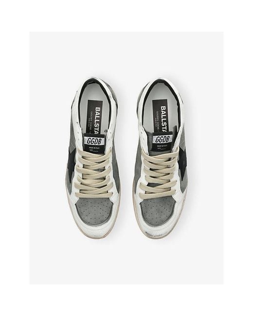 Golden Goose Deluxe Brand Multicolor Ballstar 35945 Suede Trainers for men