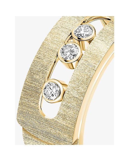 Messika Metallic Move Noa 18Ct And 0.12Ctdiamond Ring