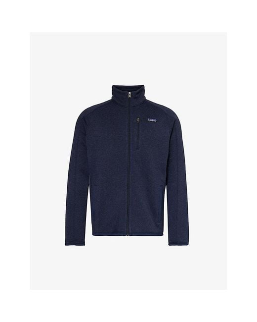 Patagonia Blue New Vy Better Sweater Full-zip Recycled-polyester Sweatshirt for men