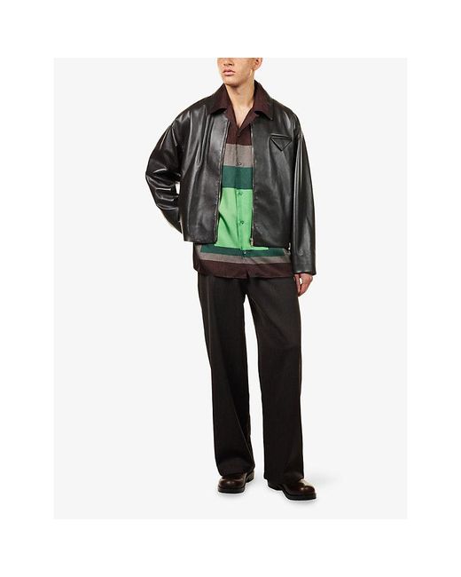 Loewe Green Short Sleeve Shirt for men