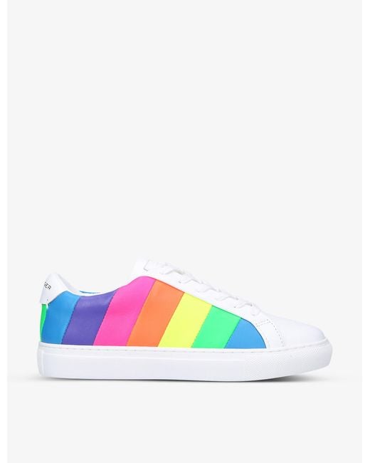 kurt geiger lane stripe trainers