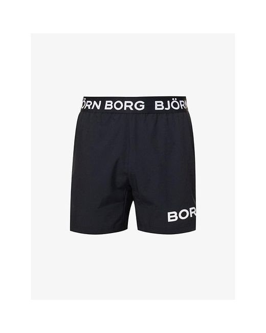 Björn Borg Borg Brand-print Stretch-recycled Polyester Shorts in Blue for  Men | Lyst