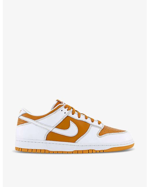 Nike Multicolor Dunk Low Panelled Leather Low-top Trainers for men