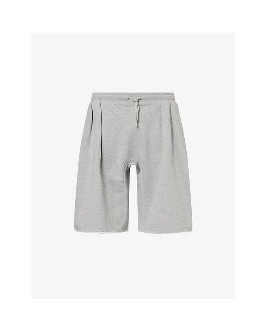 Seventh Gray V3 Raw-Hem Cotton Shorts for men