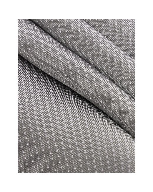 Paul Smith Gray Mini Dot-embroidered Silk Tie for men