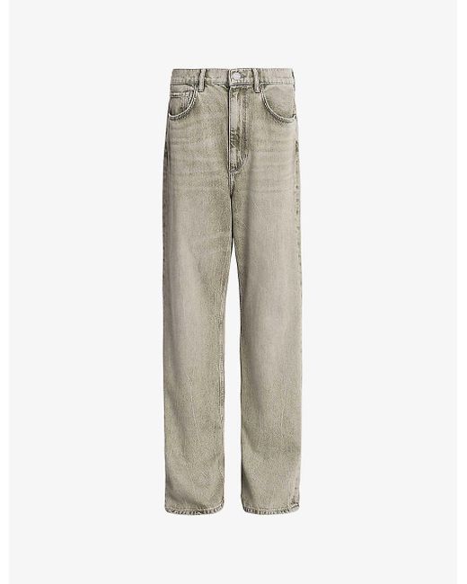 AllSaints Natural Blake Relaxed-fit Low-rise Denim Jeans