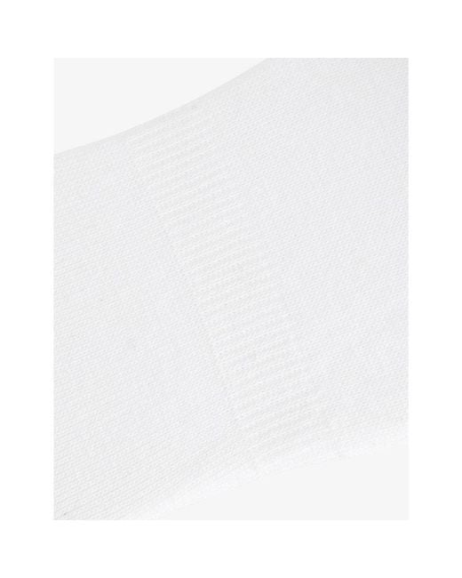 Falke White Step Cotton-Blend Socks