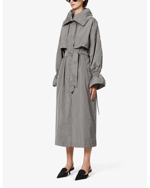 超特価sale開催】 NUGU mecherie ミシェリFlat long trench coat