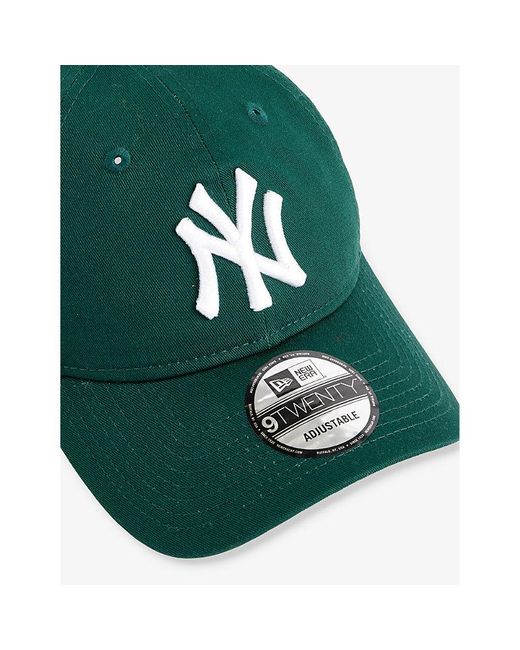 KTZ Green 9twenty New York Yankees Cotton Cap for men