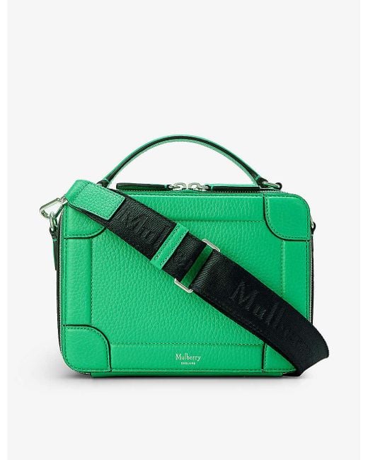 Mulberry Green Belgrave Leather Cross-body Bag