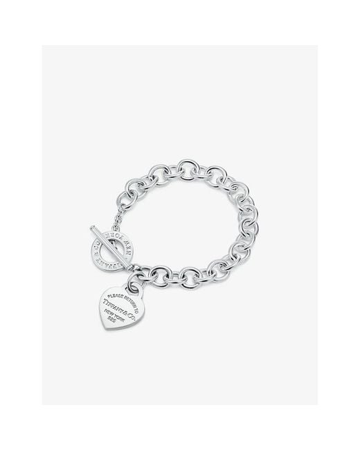 Tiffany & Co Blue Return To Tiffany Sterling- Bracelet