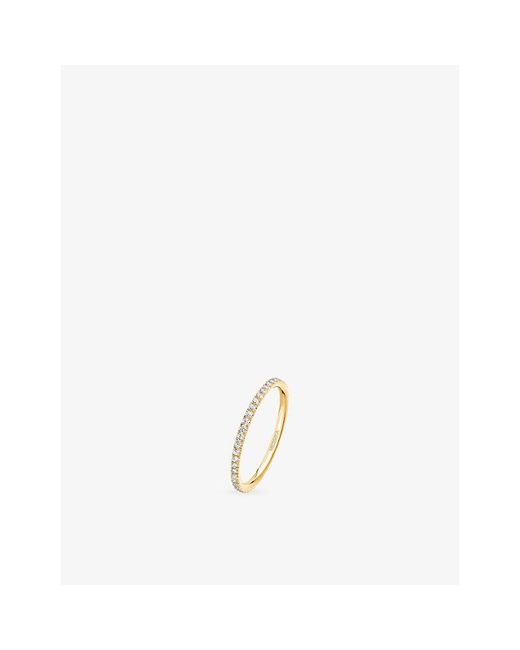 Messika White Gatsby Small Wedding 18Ct And 0.26Ct Diamond Ring