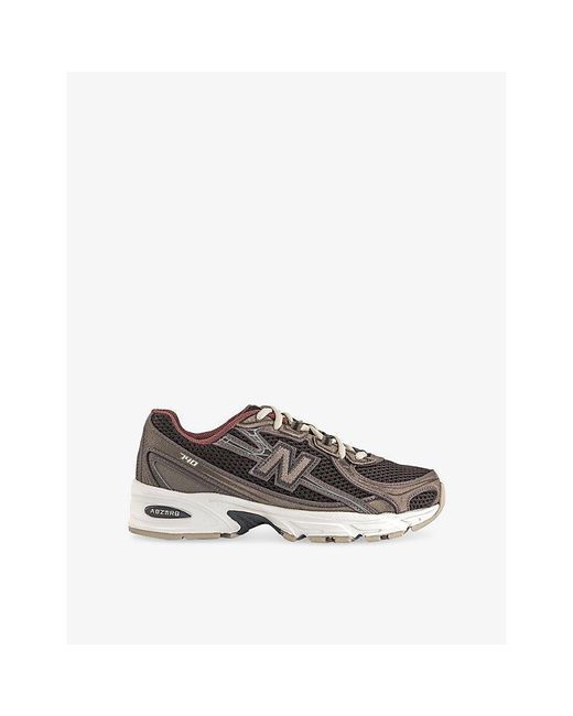 New Balance Gray 740 V2 Woven Trainers for men