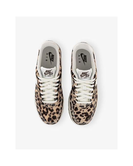 Nike White Air Force 1 '07 Leather Low-Top Trainers