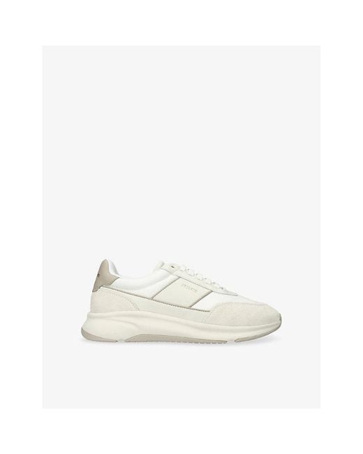 Axel Arigato White Genesis Neo Runner Suede And Leather Trainers for men