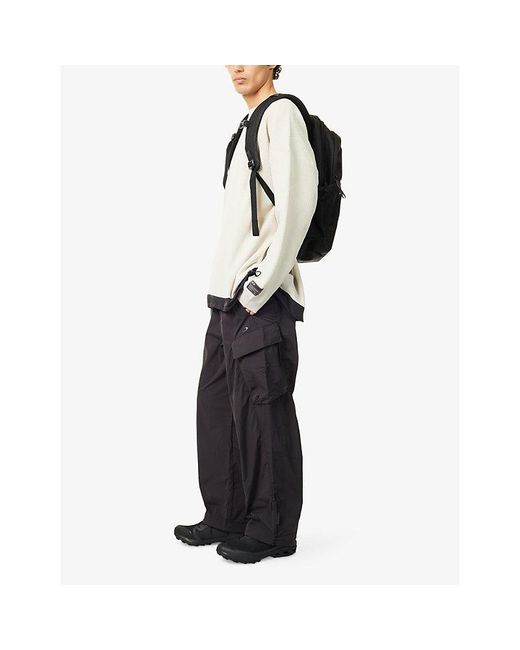Oakley Blue Fgl Tool Box Logo-Print Nylon Trousers for men