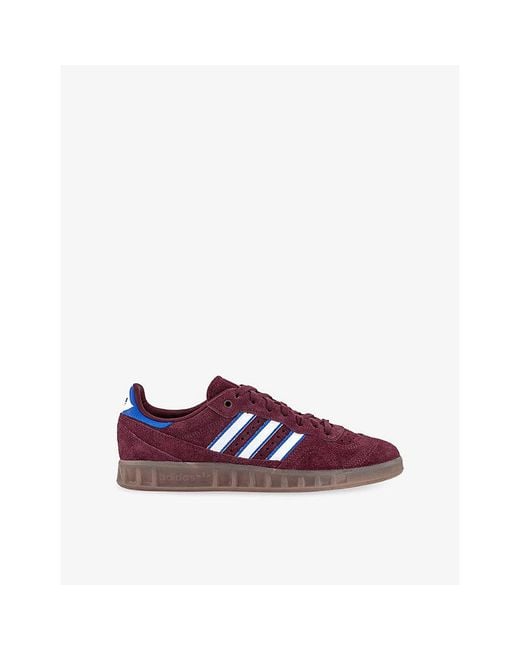 Adidas Purple Handball Top Suede Trainers for men