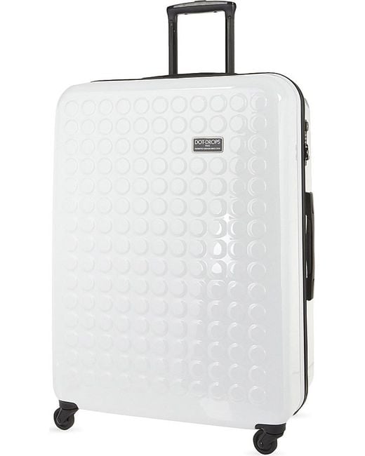 Dot Drops White Chapter 2 X-tra Light Suitcase 74cm