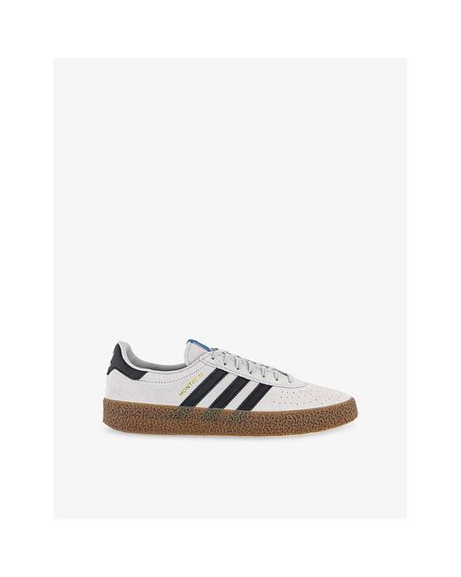 Adidas White Montreal Rm Leather Trainers for men