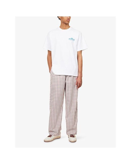 AWAKE NY White Good Everywhere Logo-Print Cotton T-Shirt for men