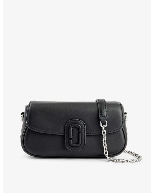 Marc Jacobs Black The Small Leather Shoulder Bag