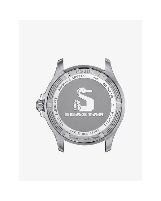 Tissot Blue T120.410.11.041.00 Seastar 1000 40Mm Stainless-Steel Quartz Watch for men