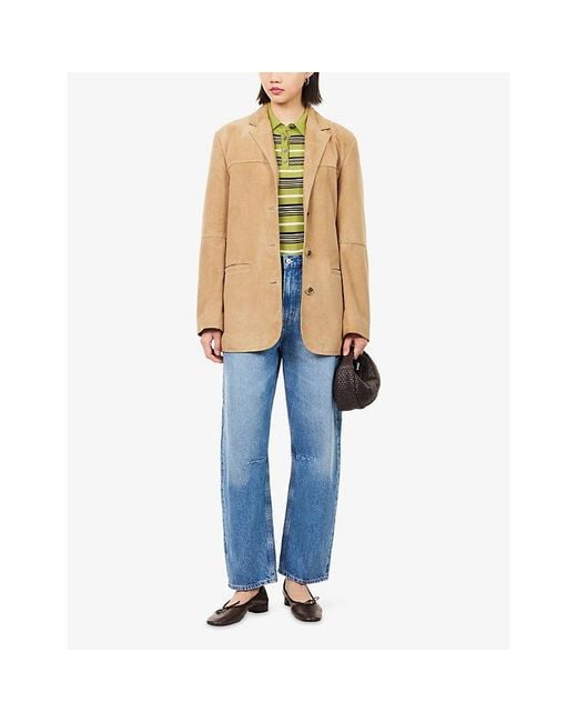 Citizens of Humanity Blue Miro Relaxed Denim Jeans