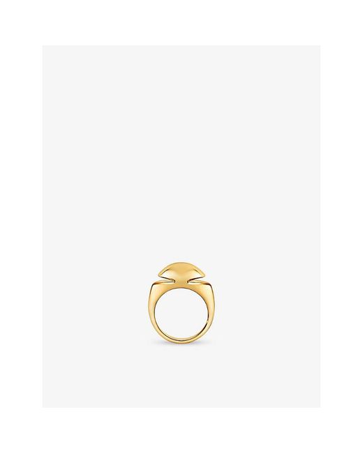 BVLGARI Metallic Cabochon 18Ct- Ring