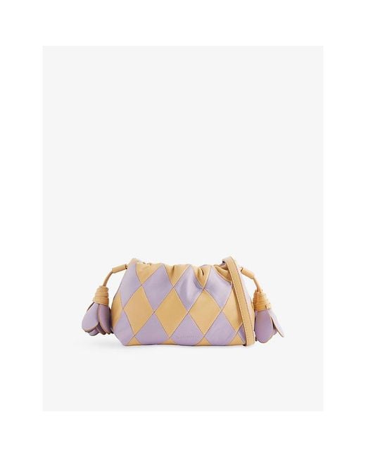 Zimmermann Pink Cloud 91 Small Leather Clutch Bag