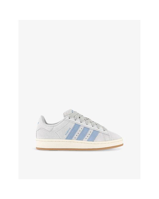 Adidas Blue Campus 00S Suede Low-Top Trainers
