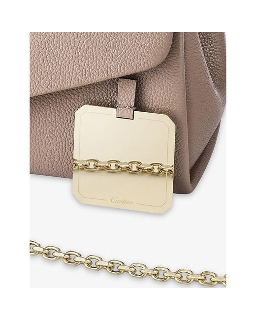 Cartier Natural Panthère De Chain Small Leather Shoulder Bag