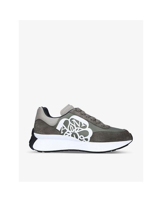Alexander mcqueen hotsell mens trainers selfridges