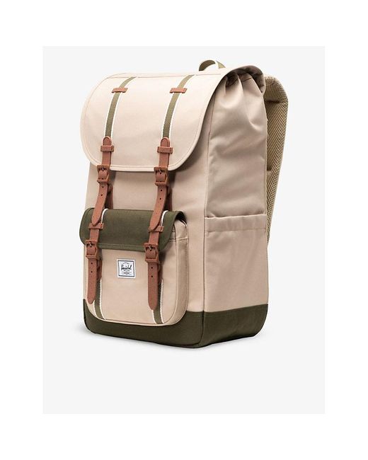 Herschel Supply Co. Natural Little America Recycled-polyester Backpack
