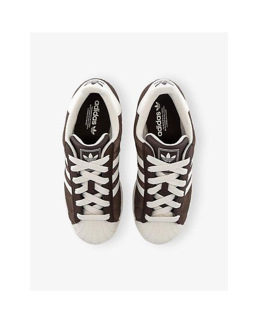 Adidas Multicolor Superstar Ii Suede Trainers
