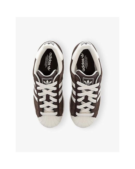 Adidas Multicolor Superstar Ii Suede Trainers