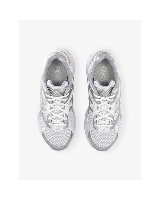 Asics White Gel 1130 Leather And Mesh Trainers for men