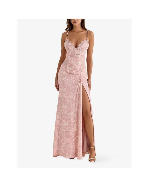 House Of Cb Pink Womens House Of Cb