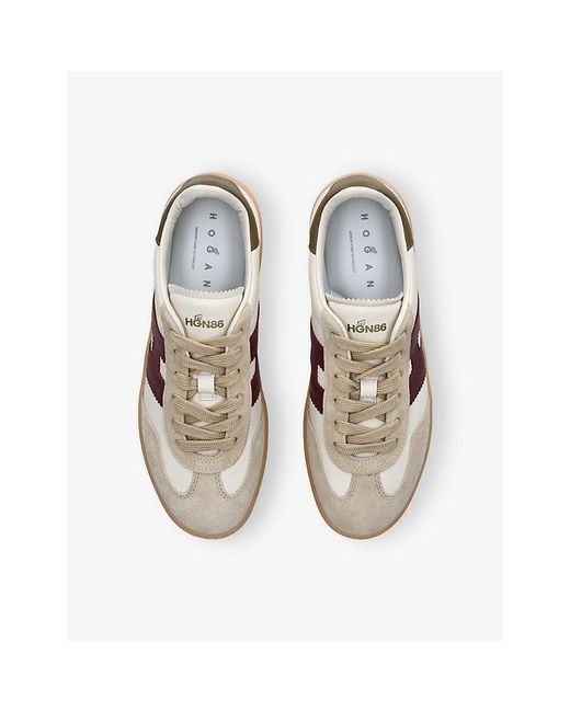 Hogan Multicolor Leather And Suede Trainers